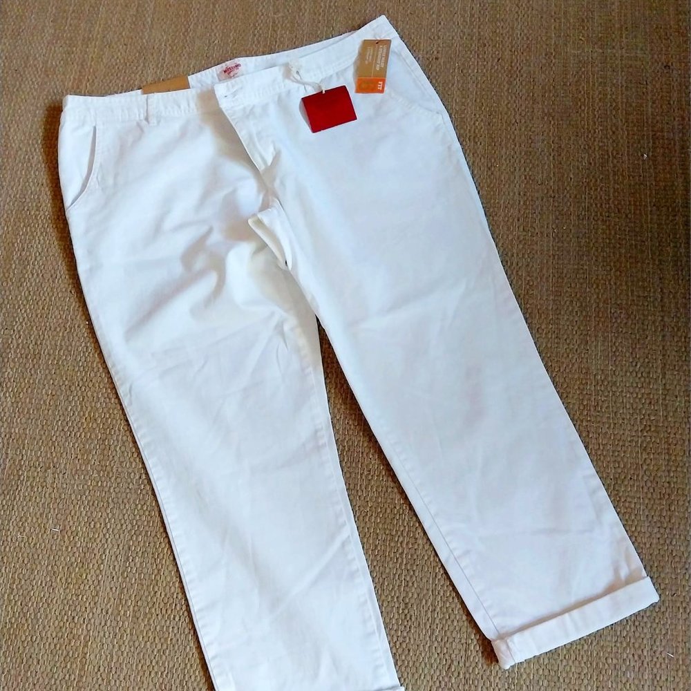 NWT Mossimo White Jeans Size 15 Fit 6